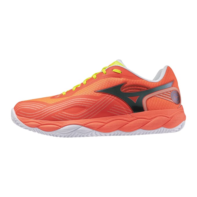 Mizuno Wave Enforce Court 2 Schoenen Oranje EU 41 Man