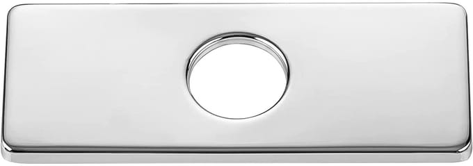 Afdekplaat afdekring voor mixer RVS 6 inch