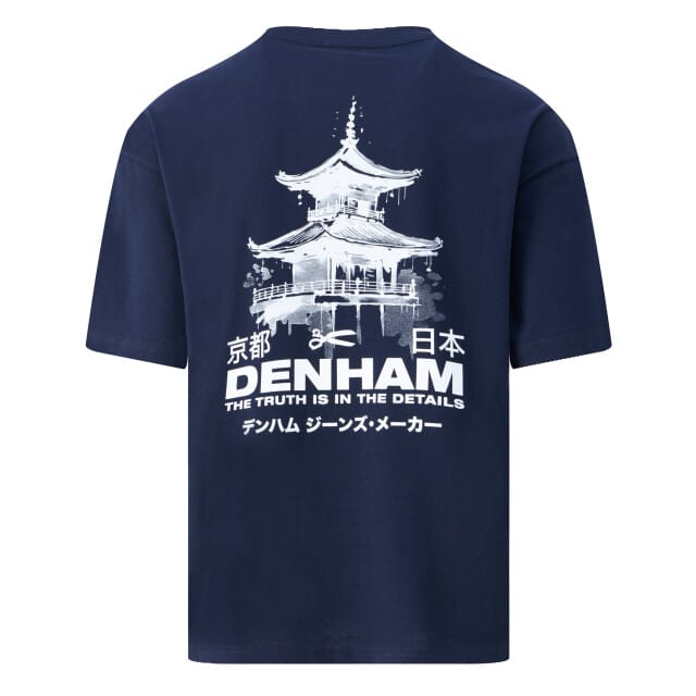 Denham T-shirt donker