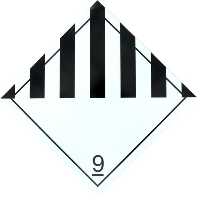 Waarschuwings-/informatiesticker CARGOPARTS CARGO-T091