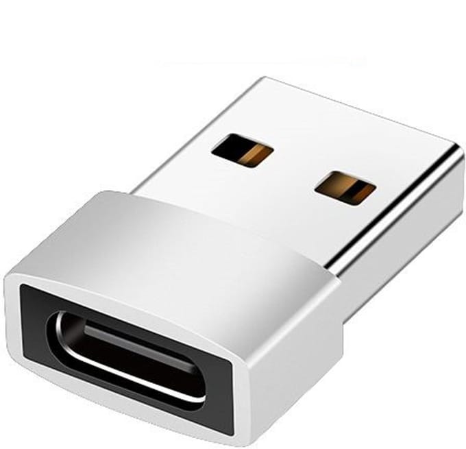 TYPE-C vrouwelijk naar USB A 2.0 mannelijke adapter