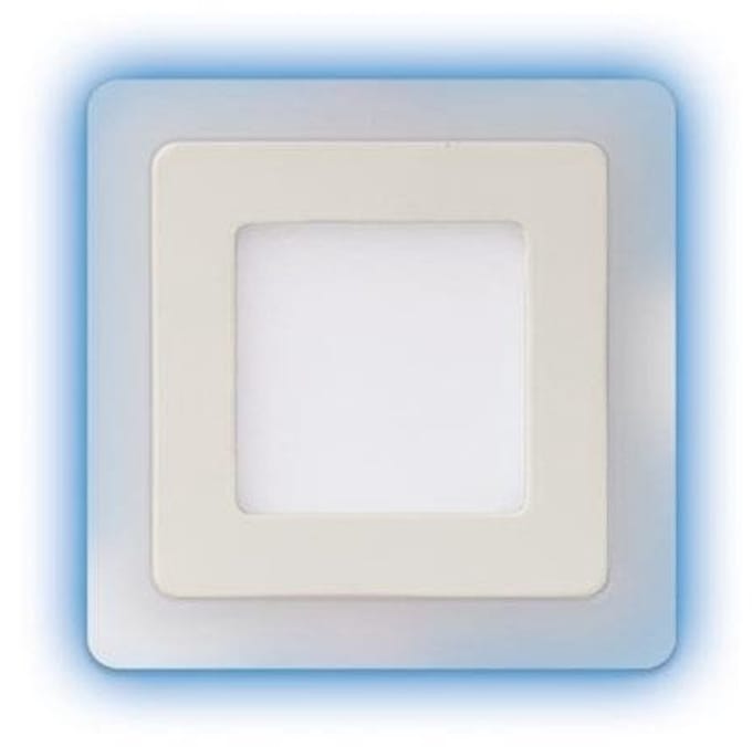 Strühm Plafondlamp Alden D LED 3W+3W – Neutraal Wit – Dubbele Lichtvelden – Niet Dimbaar