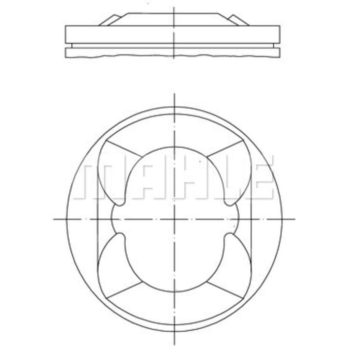 Zuiger MAHLE 081 PI 00110 000