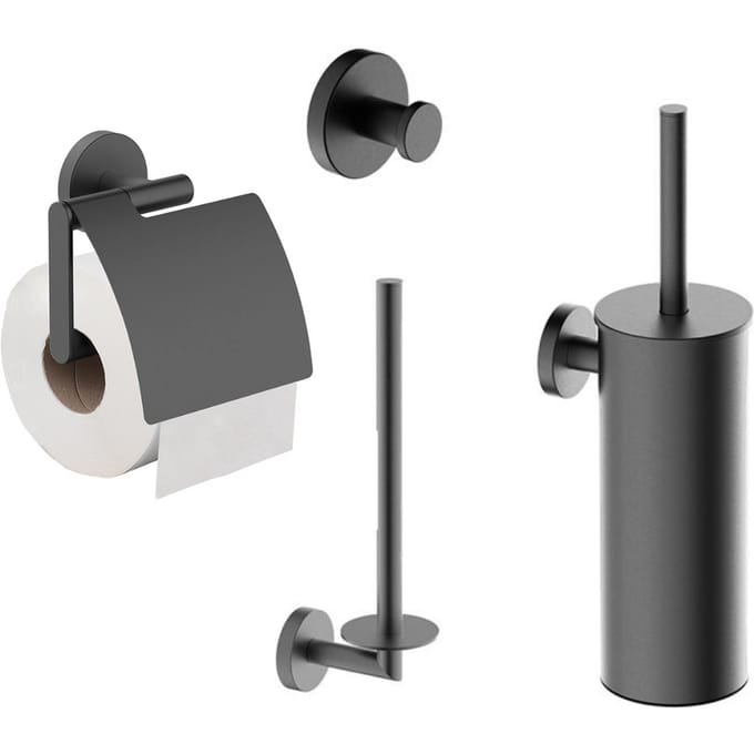 Wiesbaden Alonzo Toilet Accessoires Set Deluxe