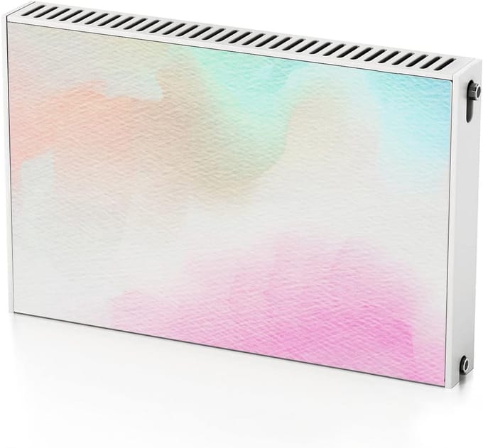 Magnetische Radiatorfolie Zelfklevend 90 x 60 cm Aquarel Design