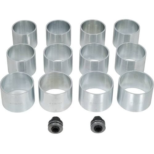KS Tools 700.1805 Set druk- en trekhulzen 14-delig