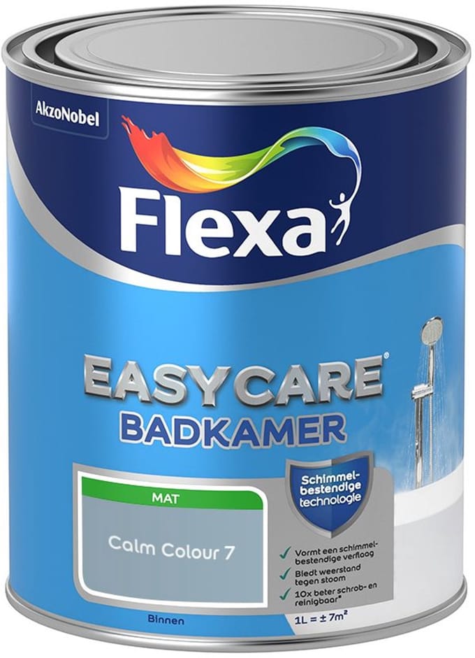 Flexa - Easycare Badkamer - Calm Colour 7 - Mengverf - 1 L