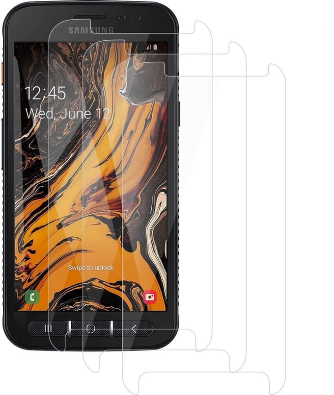 Screenprotector Glas - Tempered Glass Screen Protector Geschikt voor: Samsung Galaxy Xcover 4 / 4S - 3x