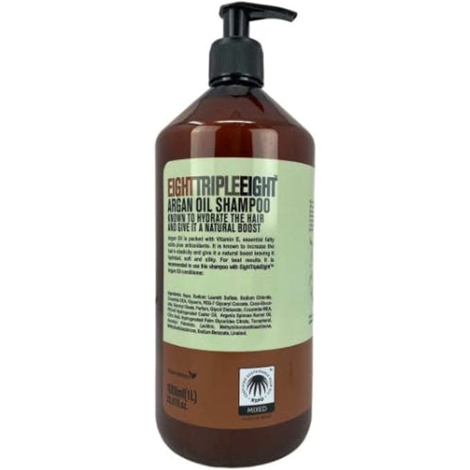 Eight Triple Eight Argan Oil Shampoo – 1000 ml