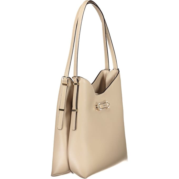 GUESS schoudertas Lefia Large Hobo Bag Simply Taupe