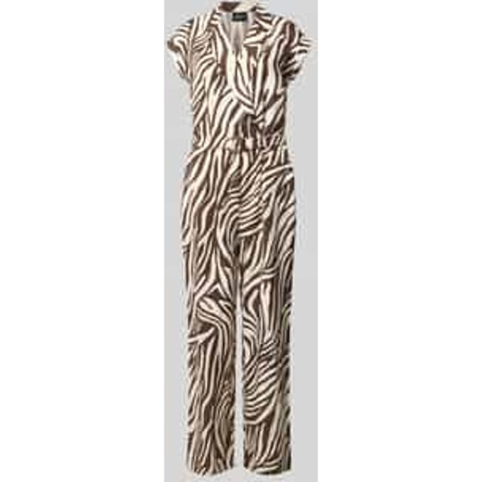 s.Oliver - female - Jumpsuit van linnenmix met elastische tailleband