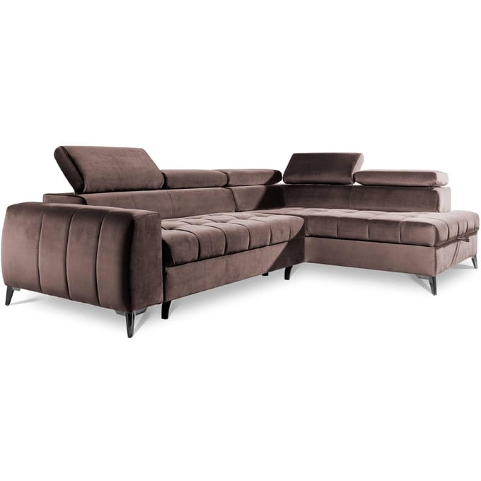 Hoekbank Tulis rechts velvet | NADUVI Collection