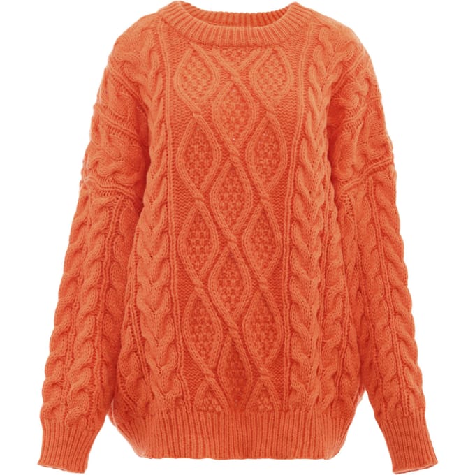 Mymo Jumper Dames oranje