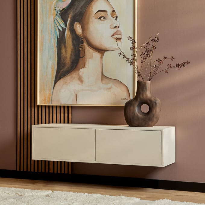 Starfurn - Tv meubel Vision - Beige - 30x120x35 cm