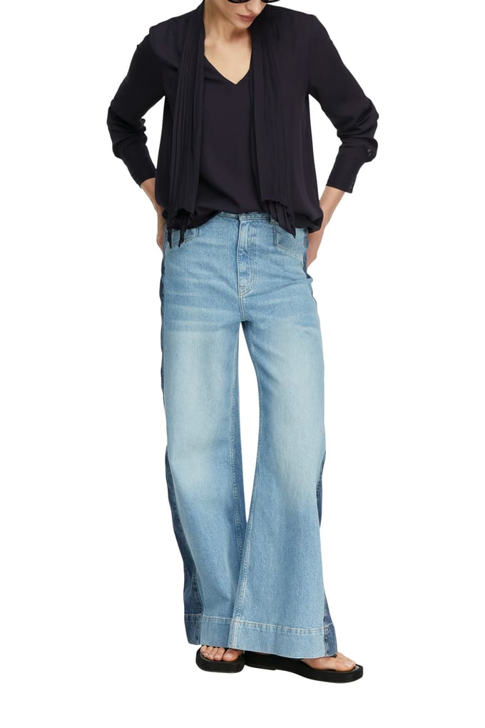Comma  Blouses Marine Taglia: 36 | Maglie a manica lunga Outlet | Donna