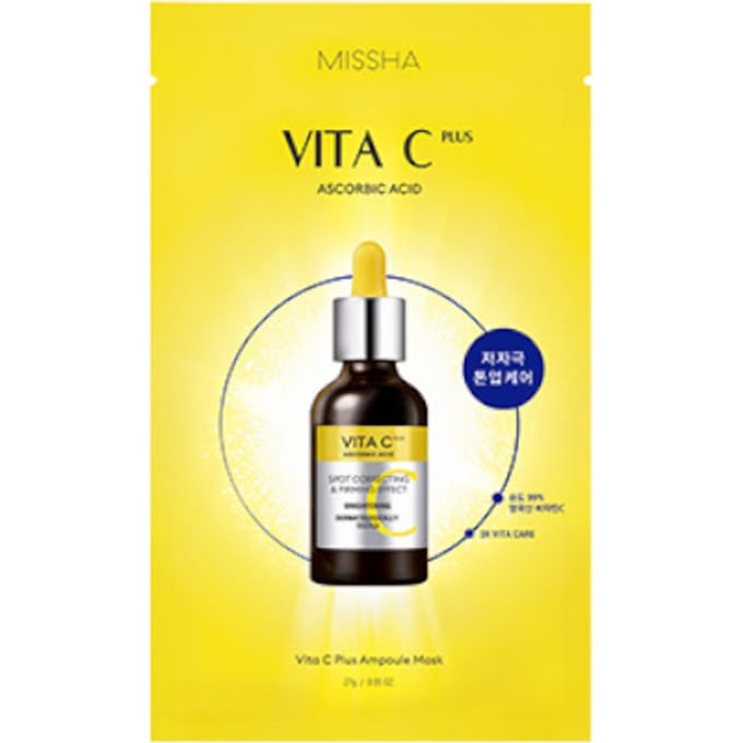 [Promotie] MISSHA - Vita C Plus Ampoule Sheet Mask - 27g
