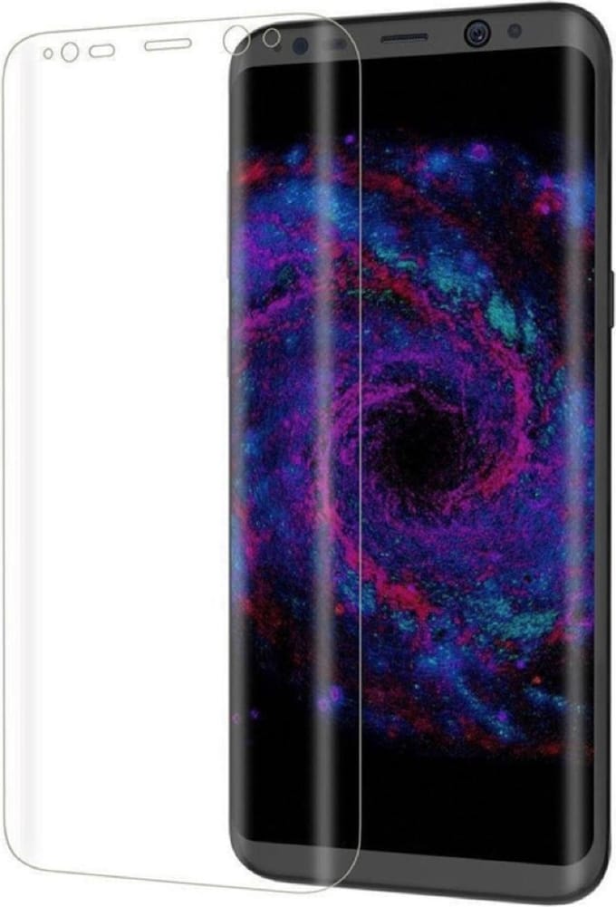 Screenprotector geschikt voor Samsung Galaxy S8 - Edged (3D) Tempered Glass Screenprotector Transparant 9H