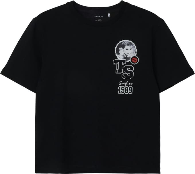 NAME IT - NKFFEYRE CICONS SS NREG TOP SKY - Meisjes - T-shirts
