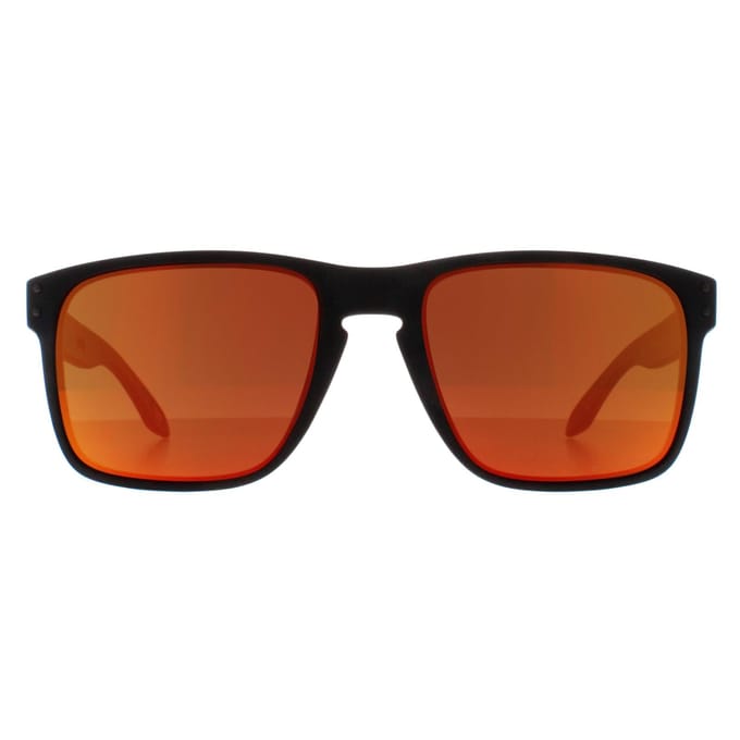 Oakley Square Mens Matt Black Prizm Ruby zonnebril