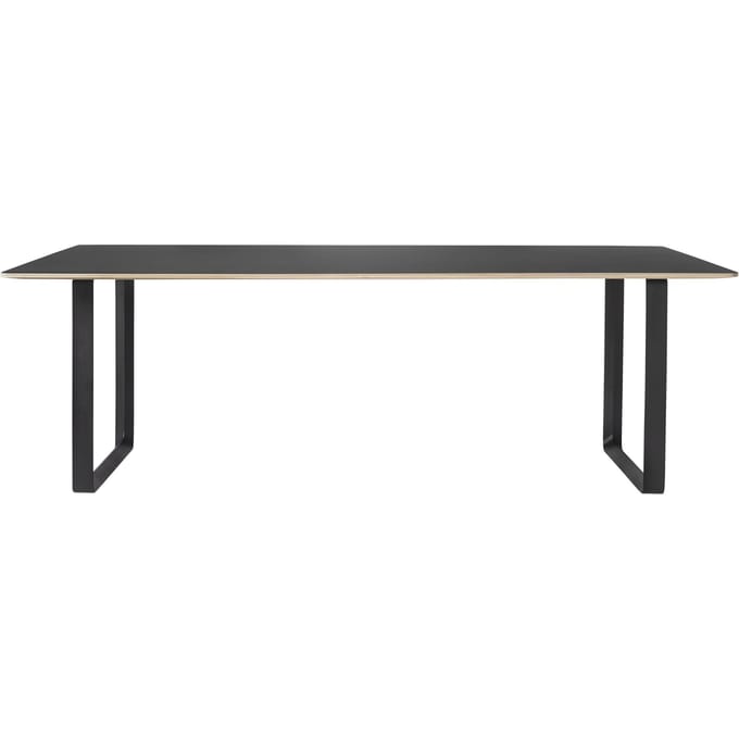 Muuto - 70/70 tafel - zwart - zwart - L