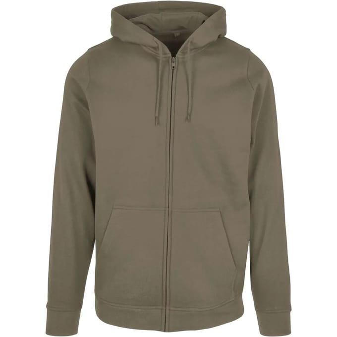 Hooded sweatshirt met rits Build Your Brand Basic