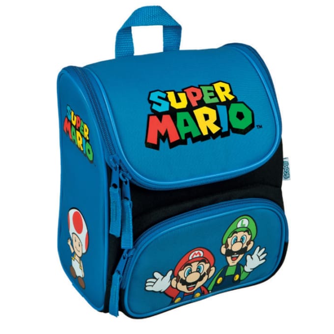 School Rugzak Super Mario Blauw