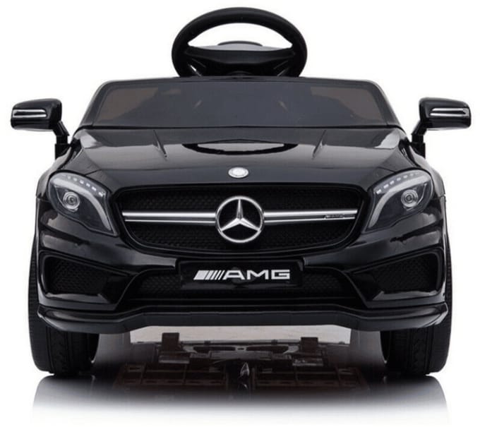 Kinder auto Mercedes GLA 45 AMG - zwart - 12v