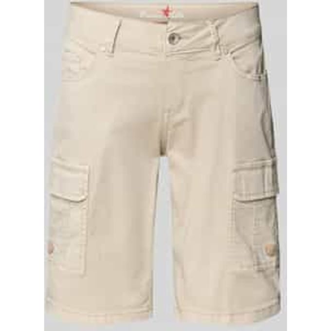 Korte cargobroek met 5-pocketmodel