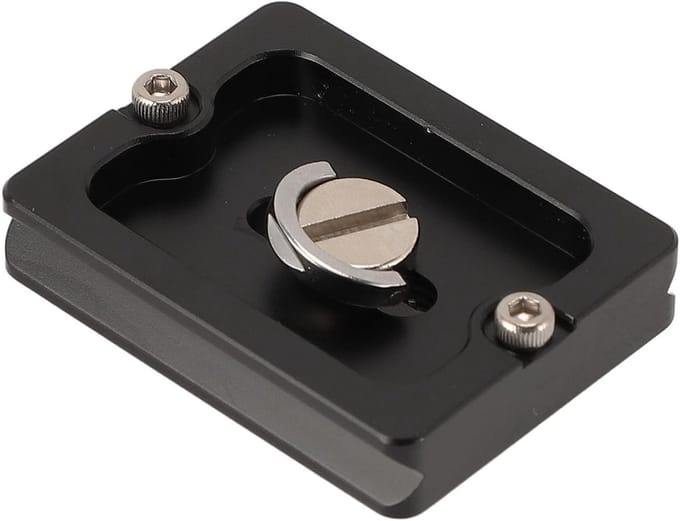 Aluminium Quick Release Plate voor Camera met 38mm Slot en 1/4in Draad voor Statief en Stabilizer