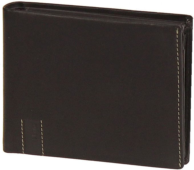 Maître Speciale make-up portemonnee leer 12 cm - Jongens - Horizontaal - dark brown