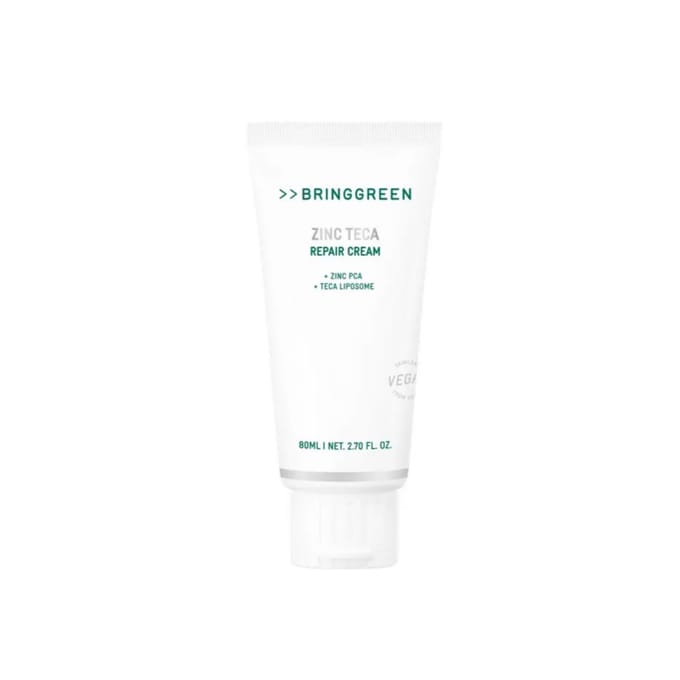 BRINGGREEN Zink-Teca Herstelcrème 80ml (2,70 fl. oz.) ea white