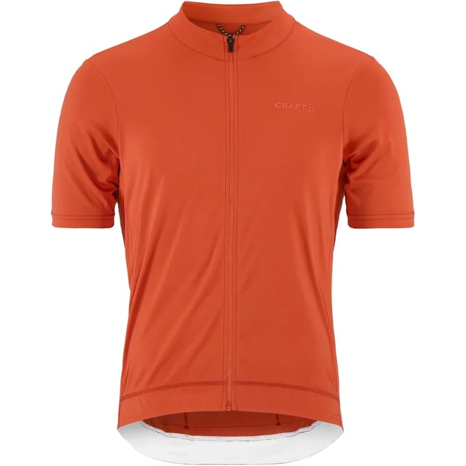 Craft Everyday Korte Mouw Wielertrui Oranje M Man