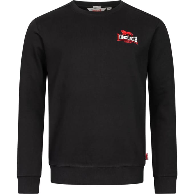 Lonsdale-sweater Lympstone met ronde hals, slanke pasvorm