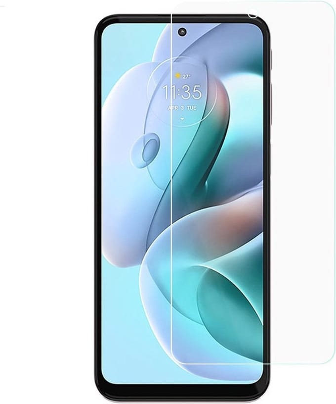 LuxeBass Screenprotector geschikt voor Motorola Moto G41 - Gehard Glas - glas scherm - bescherming