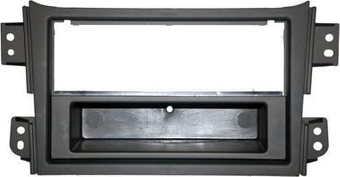 1-DIN inbouwframe  Agila B 08> / Suzuki Splash 08> zwart