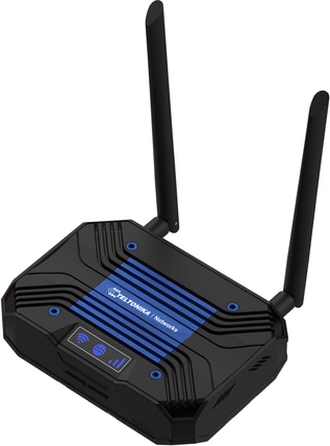 Teltonika TCR100 - wireless router - WWAN - 802.11a/b/g/n/ac - 3G 4G - desktop surface-mountable - Wireless router Wi-Fi 5