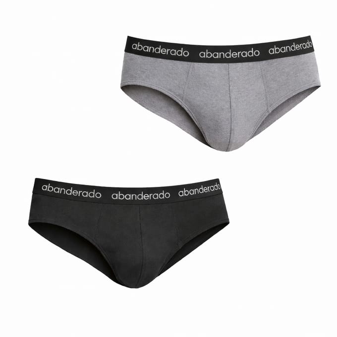 Pakket van 2 Heren Elastische Katoenen Boxershorts AA595