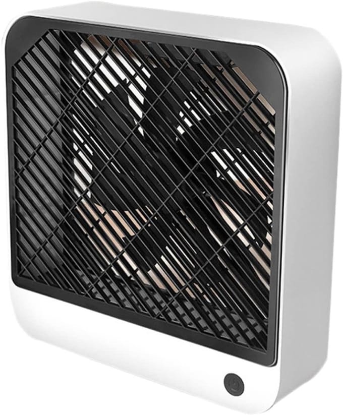 VHV - Bureauventilator - usb bureauventilator - USB oplaadbaar, stil - voor kantoor, slaapkamer, thuiswerken