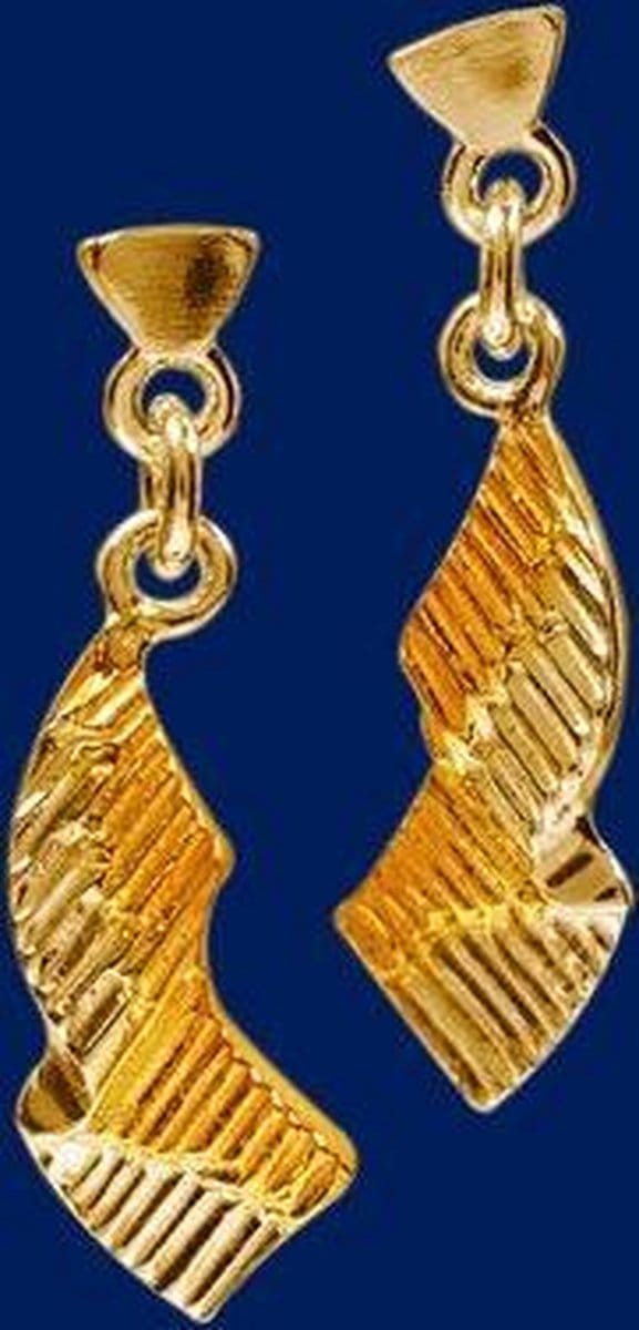Oorbellen, hang, Gouden noorderlicht