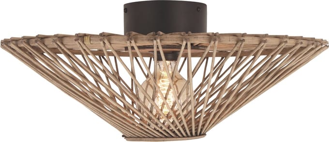 Chericoni Nature Capello - Plafondlamp - 1 lichts - Ø50cm - Bamboe