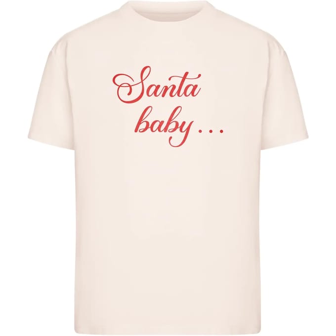 Dames-T-shirt Miss Tee Santa Baby