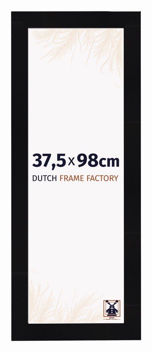 Fotolijst 37,5x98 cm - MDF - Zwart Hoogglans - Praag