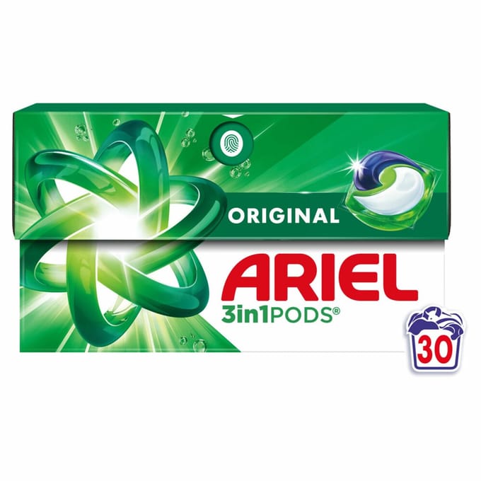 Ariel 3in1 Wasmiddel Pods Original - 30 stuks