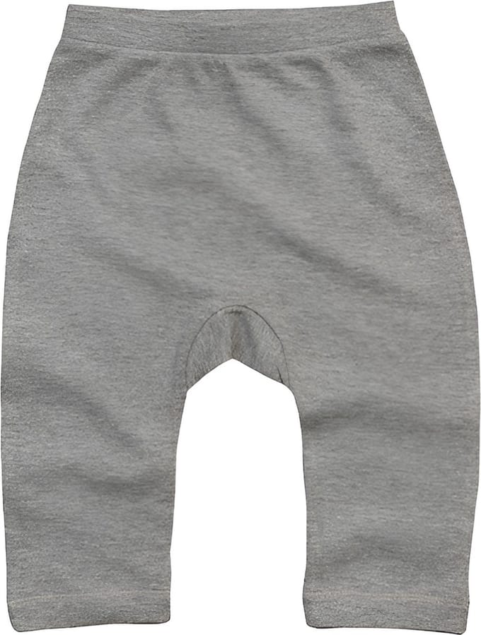 Babybugz Baby Leggings BZ49 - HEATHER GREY MELANGE - 6-12 Monate