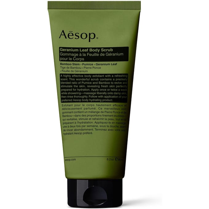 Aesop Geranium Leaf Body Scrub180 ml.