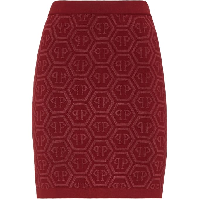 Gebreide Minirok Monogram