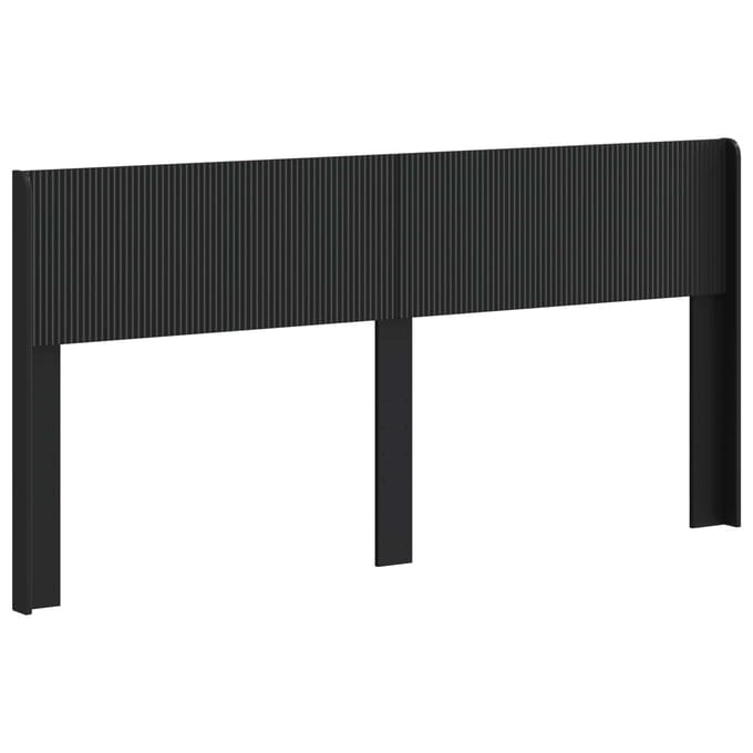 vidaXL - Hoofdbord - Zwart - PB
