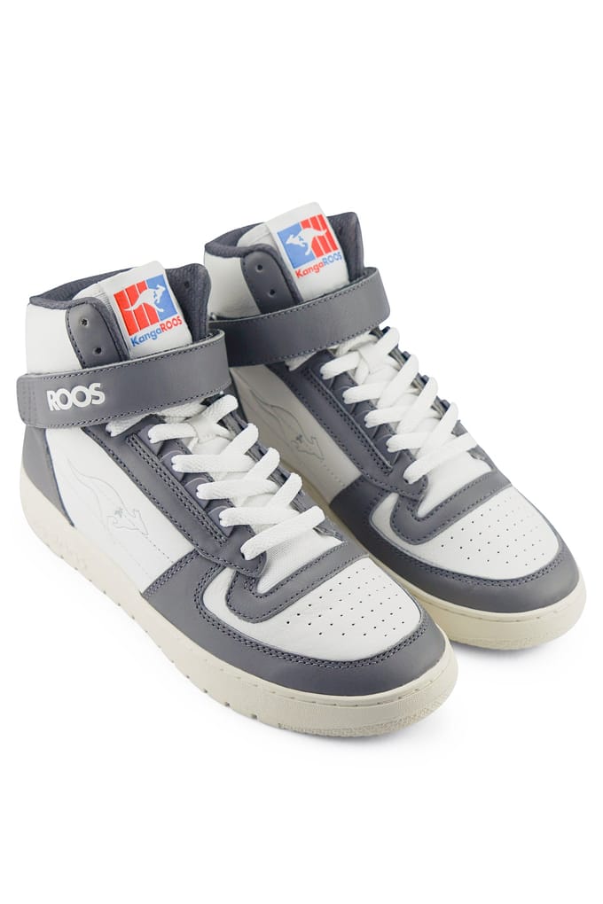 KangaRoos Unisex Game Hi Grey/white Größe: 42 | Trainers Outlet | Unisex | Grau