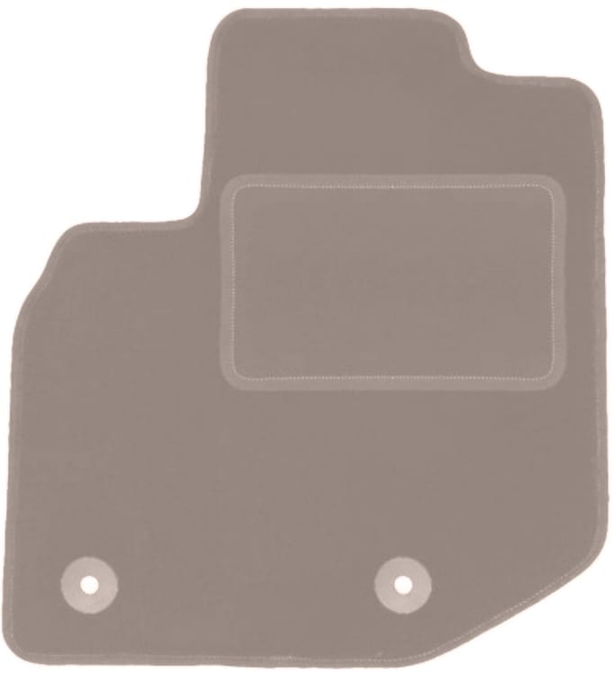 Beige bestuurdersmat voor: Honda Jazz III hatchback (2008-2011)
