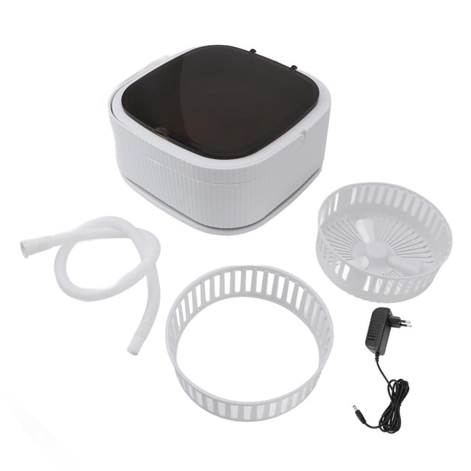 Machine à laver portable multifonctionnelle puissante pliable avec fonction de déshydratation pour bébé kaki